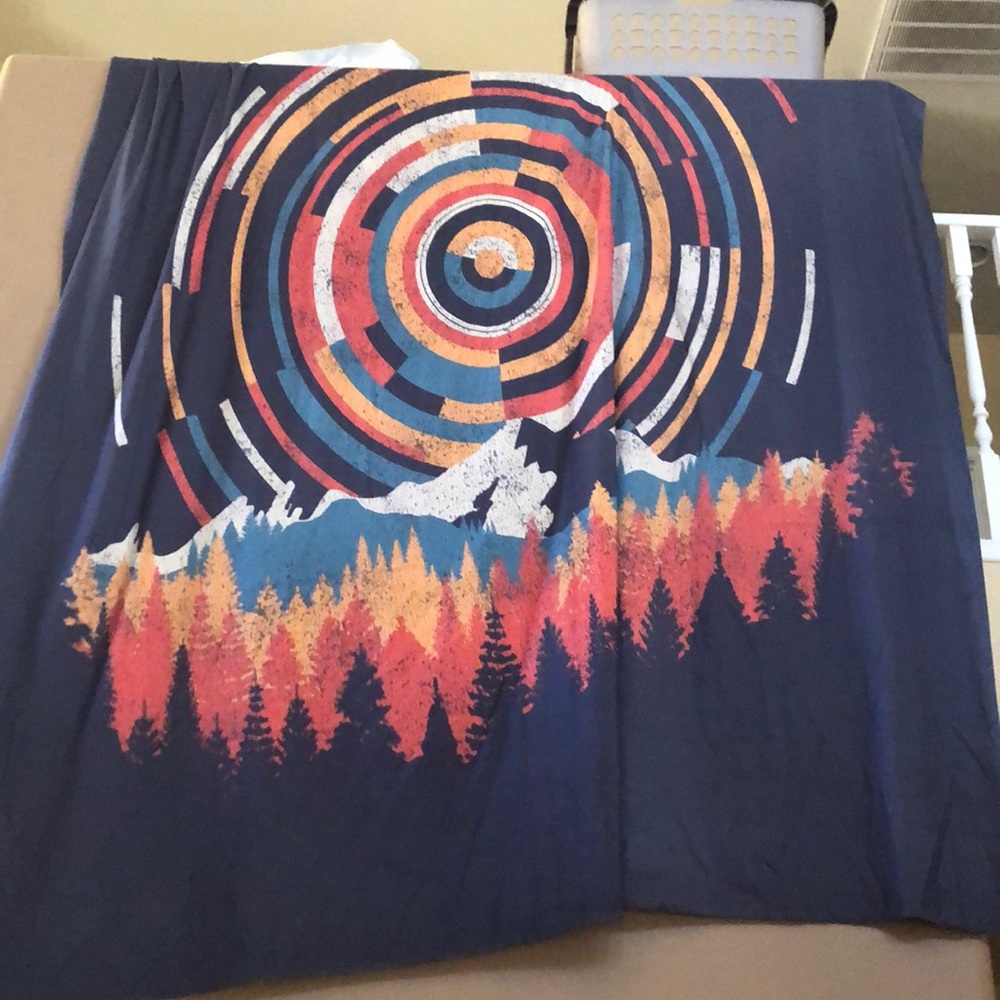 Tapestry- Mountain/Sunset Scene